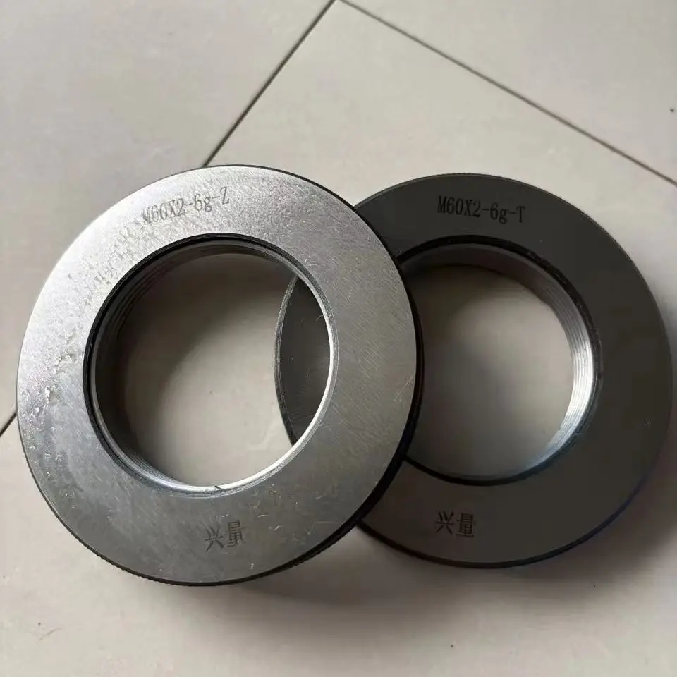 Thread ring gauge Pass stop gauge M80 M82 M83 M84 M85 M86x 6x 4x 3x 2x 1.5 * 1 * 0.5 6g 6h can customize GO & NOGO
Thread ring gauge Pass stop gauge M80 M82 M83 M84 M85 M86x 6x 4x 3x 2x 1.5 * 1 * 0.5 6g 6h can customize GO & NOGO