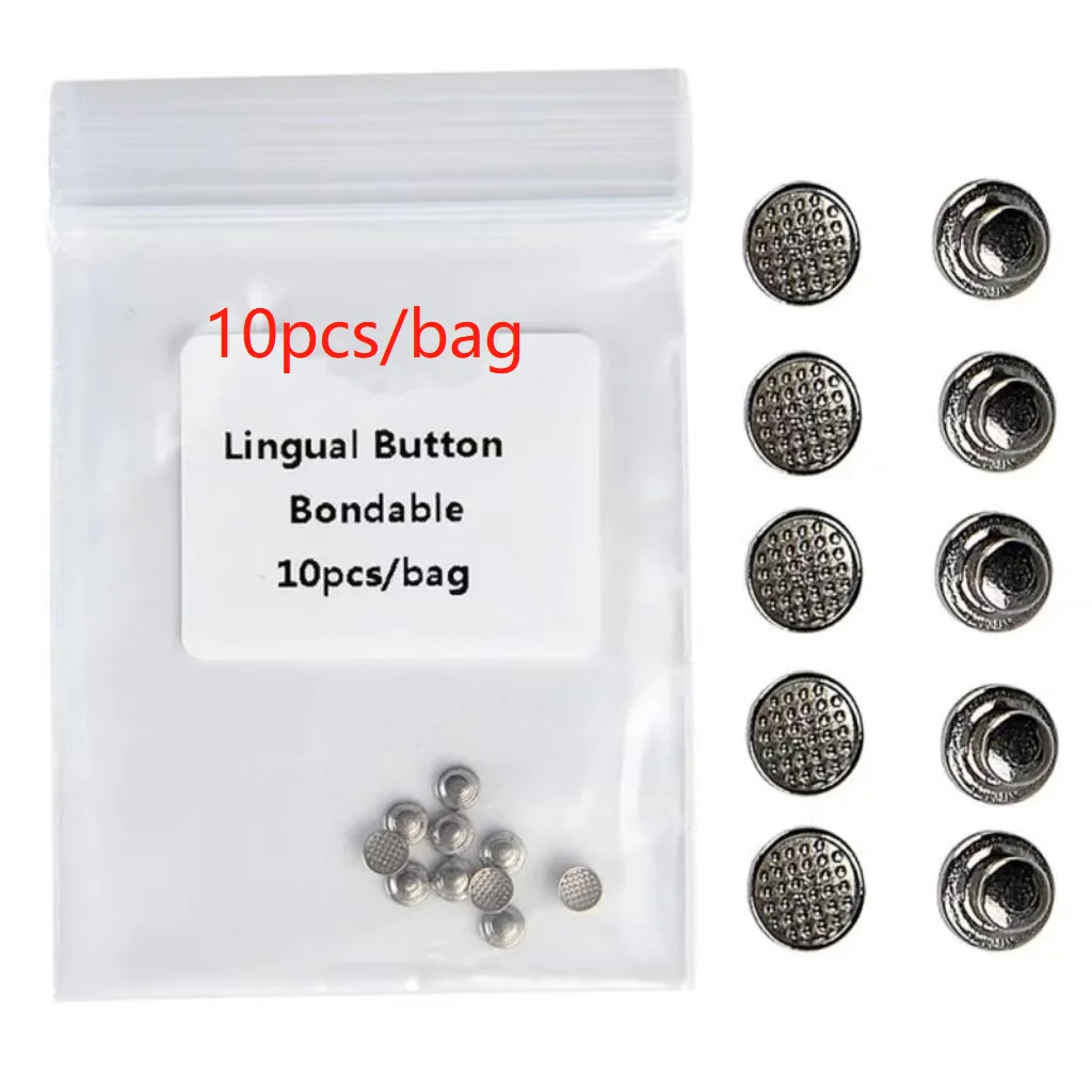 10pcs/pack Dental Orthodontic Lingual Button For Bondable Round Mesh Base Monoblock Dental Traction Hook Dental Lingual Cleats
10pcs/pack Dental Orthodontic Lingual Button For Bondable Round Mesh Base Monoblock Dental Traction Hook Dental Lingual Cleats