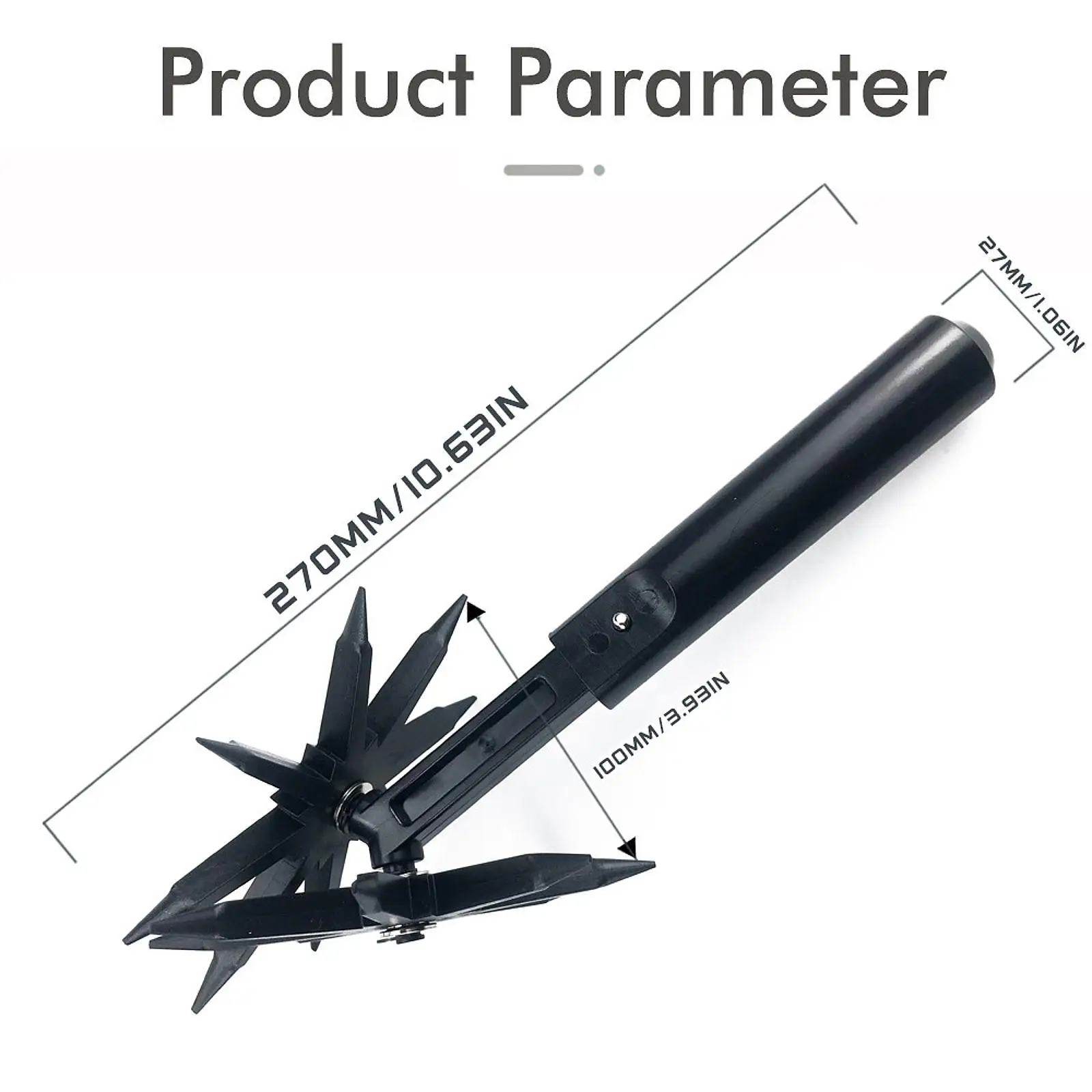 Compact Rotary Tiller ABS Soil Aerator Manual Garden Tool for Mixing Grass and Gardening Equipment
Compact Rotary Tiller ABS Soil Aerator Manual Garden Tool for Mixing Grass and Gardening Equipment