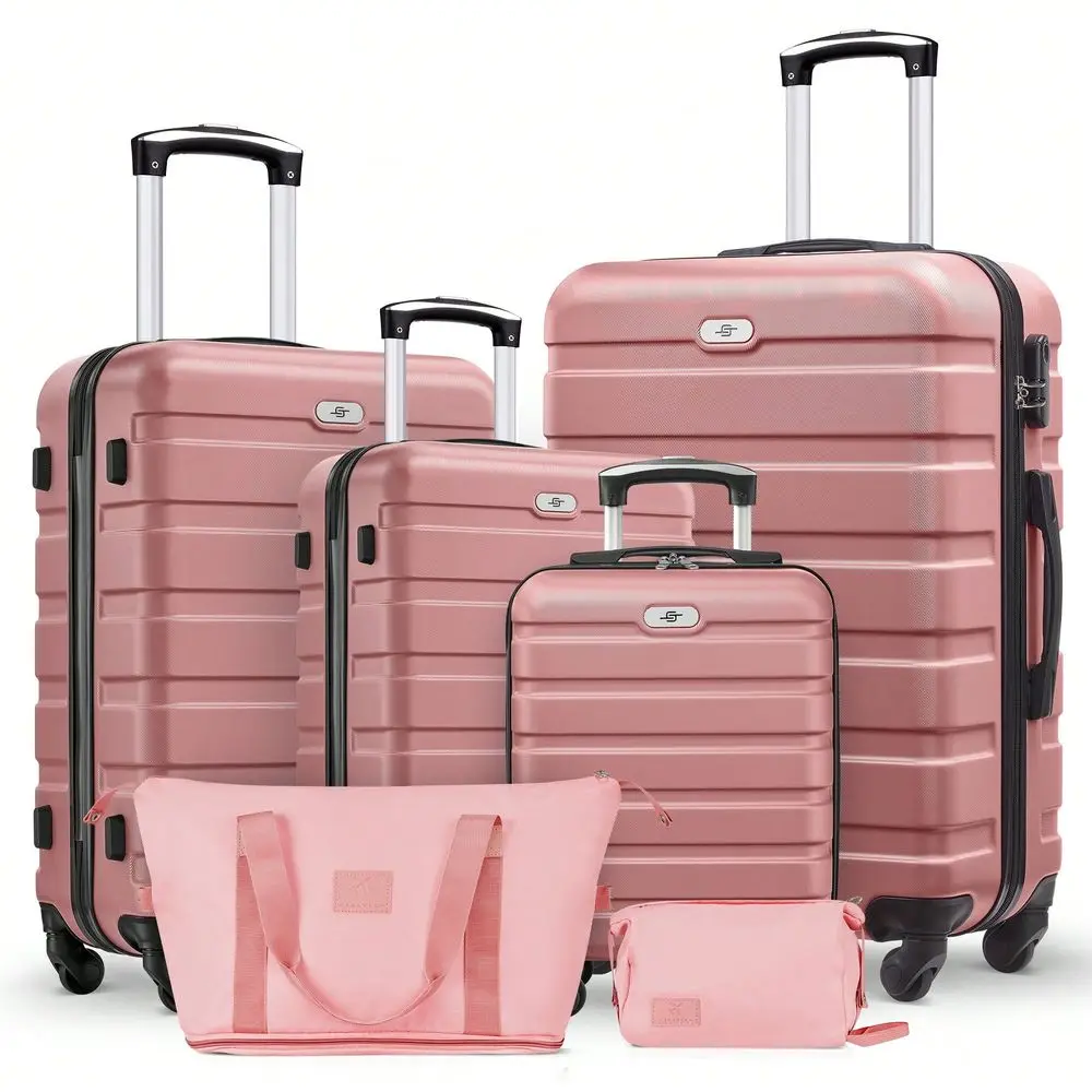 Luggage Set, Inch Suitcases,ABS Hardside Spinner Carry On Suitcase 2 Travel Bags For Family Vacations, Business Tri
Luggage Set, Inch Suitcases,ABS Hardside Spinner Carry On Suitcase 2 Travel Bags For Family Vacations, Business Tri