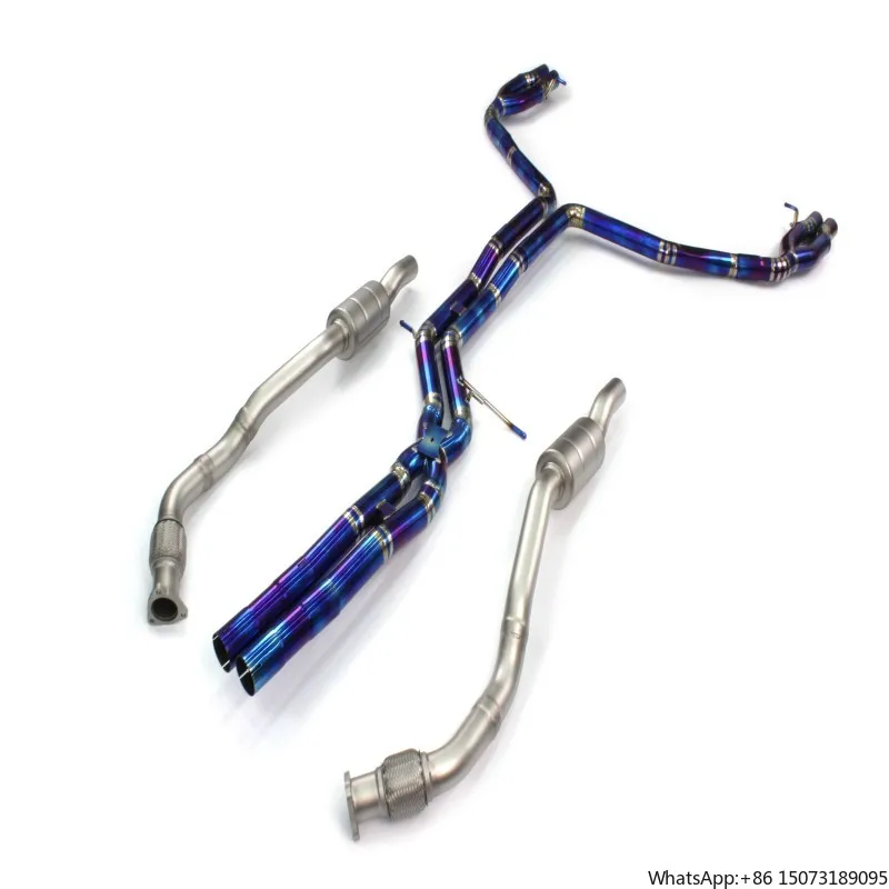 Выхлопная система Xfastcar Custom Exhaust Catback для RS6 RS7 C7 C8 4.0L 2013 года и новее, без глушителя, с клапанной системой Valvetronic и насадками.
Выхлопная система Xfastcar Custom Exhaust Catback для RS6 RS7 C7 C8 4.0L 2013 года и новее, без глушителя, с клапанной системой Valvetronic и насадками.