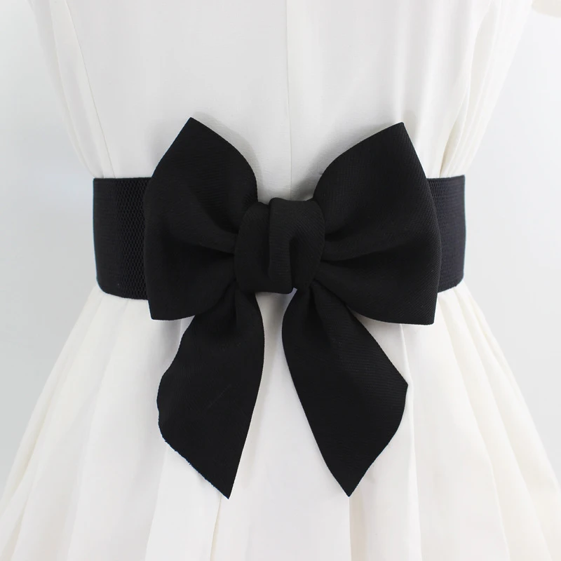 Fashion Women Big Bow Waistband Elastic Wide Stretch Waist Belt Belts Straps For Girls Clothes Dress Belt Waistband Accessories
Fashion Women Big Bow Waistband Elastic Wide Stretch Waist Belt Belts Straps For Girls Clothes Dress Belt Waistband Accessories