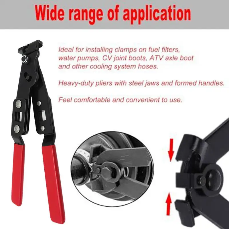Automotive Hose Pinch Tool Car AC Hose Crimper Multi-Purpose Crimper For ATV Heater Engine Tube Disconnect Workshop Brake
Automotive Hose Pinch Tool Car AC Hose Crimper Multi-Purpose Crimper For ATV Heater Engine Tube Disconnect Workshop Brake