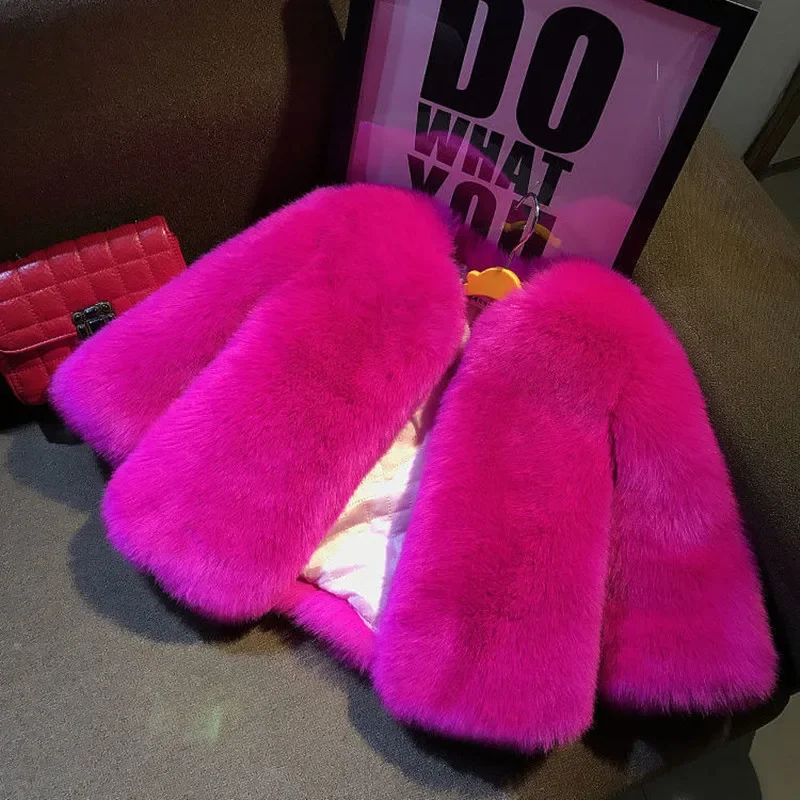 Girls Winter Jackets New Winter Children's Fashion Clothes Baby Girls Faux Fur Tops Wool Coat Kids Girls Wool Coat Faux Fur Coat
Girls Winter Jackets New Winter Children's Fashion Clothes Baby Girls Faux Fur Tops Wool Coat Kids Girls Wool Coat Faux Fur Coat