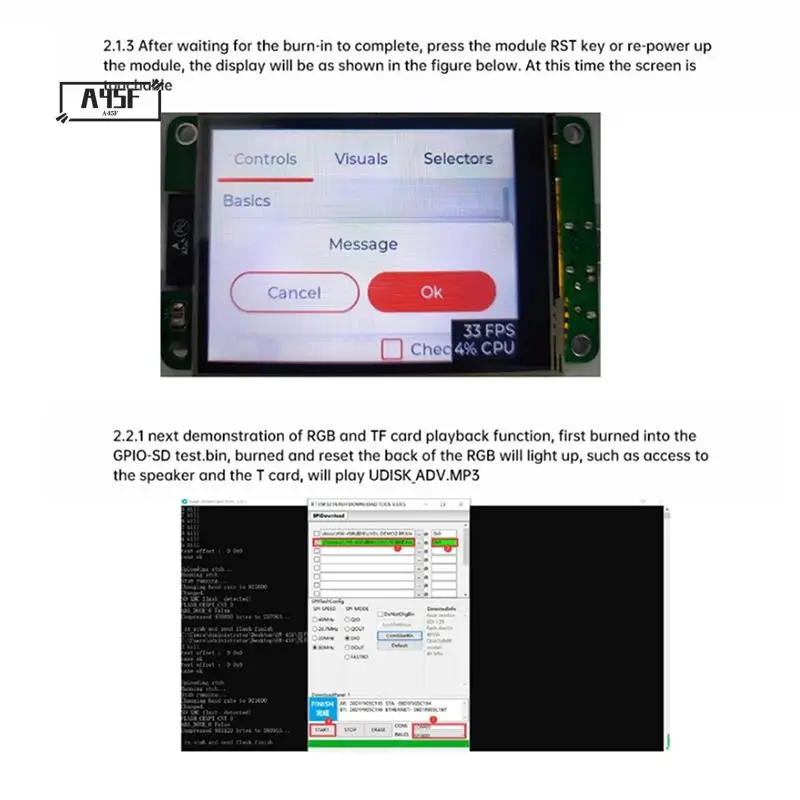 A45F-ESP32 Development Board 2.8 Inch Touch Screen LCD TFT Module With Touch Pen WIFI+BT Development Board With Shell
A45F-ESP32 Development Board 2.8 Inch Touch Screen LCD TFT Module With Touch Pen WIFI+BT Development Board With Shell