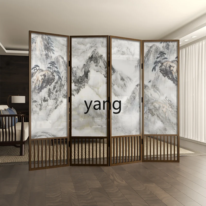 LH new Chinese landscape screen partition entrance living room simple folding mobile home block office
LH new Chinese landscape screen partition entrance living room simple folding mobile home block office