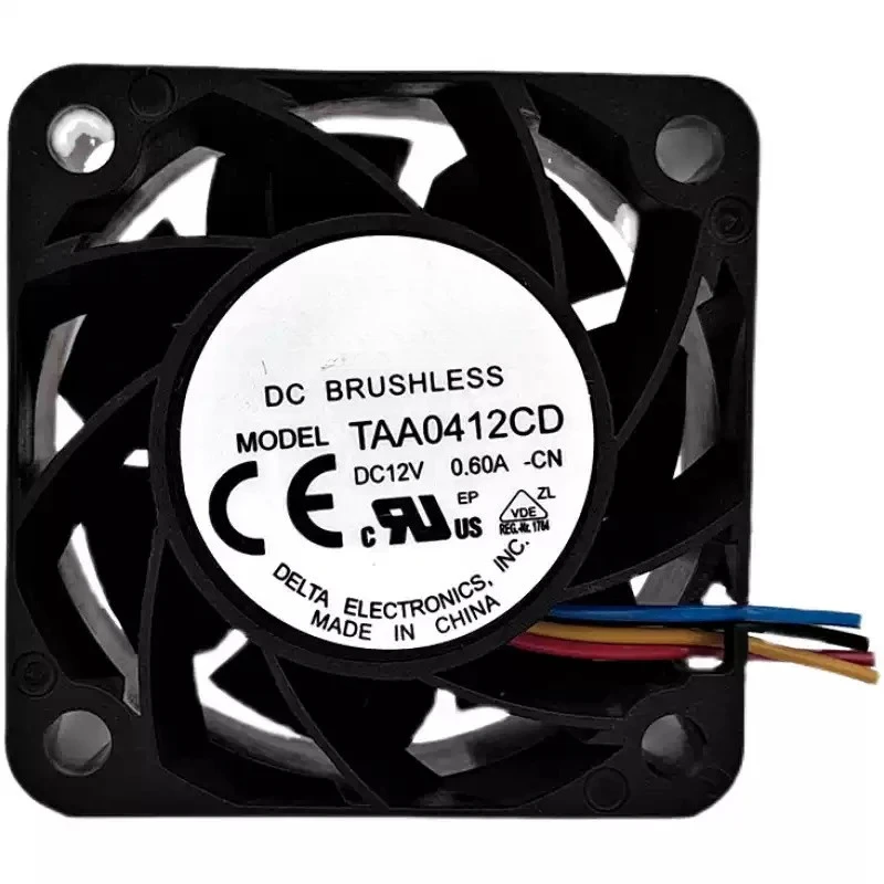 5 pcs for Delta TAA0412CD 40x40x20MM 40mm 4020 4cm Server Fan Inverter Computer CPU Axial Blower Cooling Fans DC 12v 0.6A 4PIN
5 pcs for Delta TAA0412CD 40x40x20MM 40mm 4020 4cm Server Fan Inverter Computer CPU Axial Blower Cooling Fans DC 12v 0.6A 4PIN