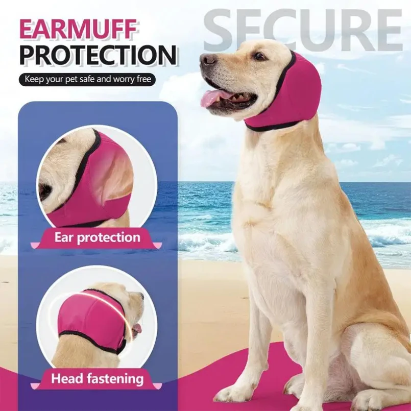 Dog Calming Hat Soundproof Anxiety Dog Ear Muffs Noise Protection Pet Ears Covers Dog Grooming Earmuff Dog Supplies 1PC
Dog Calming Hat Soundproof Anxiety Dog Ear Muffs Noise Protection Pet Ears Covers Dog Grooming Earmuff Dog Supplies 1PC