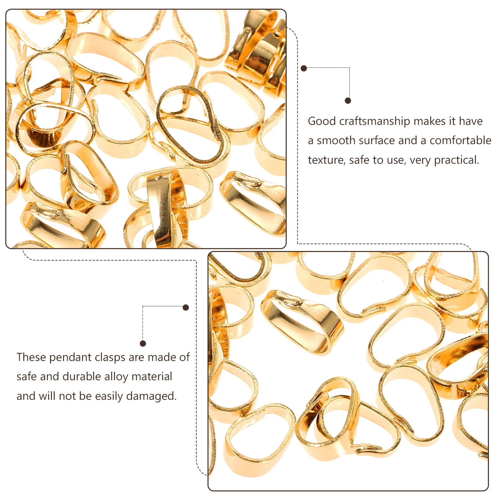 100pcs Necklace Pendant Clasp Alloy Connector Buckle Jewelry Charm Bail DIY Snap Hook Metal Pinch Clip Clasps Chain
100pcs Necklace Pendant Clasp Alloy Connector Buckle Jewelry Charm Bail DIY Snap Hook Metal Pinch Clip Clasps Chain