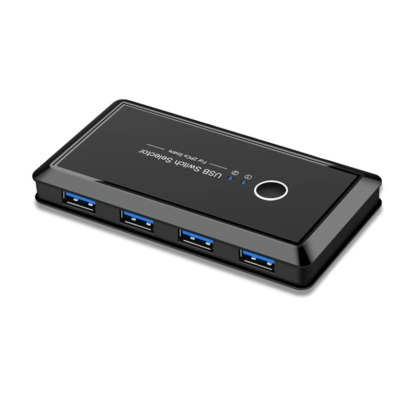 Computer Switcher Computer Share Printer USB3.0 Share 4 Out 2 In Switch Multifunction Adapter, Easy To Use
Computer Switcher Computer Share Printer USB3.0 Share 4 Out 2 In Switch Multifunction Adapter, Easy To Use