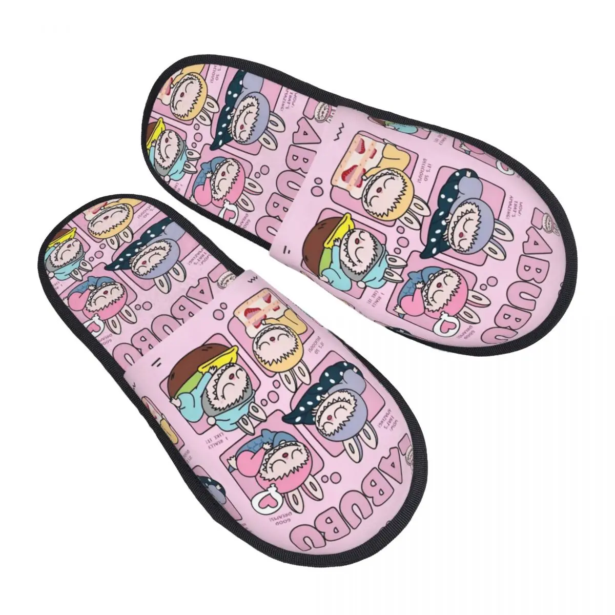 Custom Labubues Anime Soft Memory Foam House Slippers Women Cozy Warm Anti-skid Sole Slipper
Custom Labubues Anime Soft Memory Foam House Slippers Women Cozy Warm Anti-skid Sole Slipper