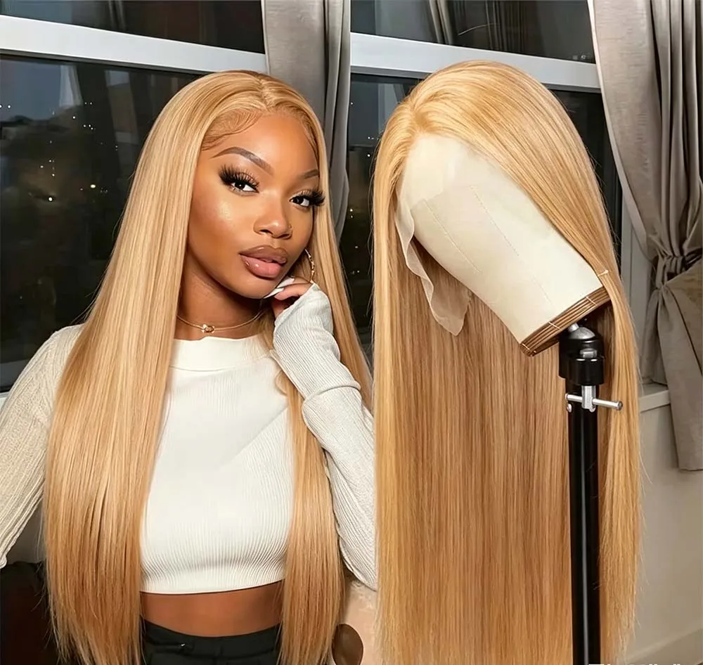 Honey Blonde Human Hair Straight 36 Inch Blonde Bundles Human Hair 27# Unprocessed Brazilian Virgin Hair 200% Density for Women
Honey Blonde Human Hair Straight 36 Inch Blonde Bundles Human Hair 27# Unprocessed Brazilian Virgin Hair 200% Density for Women