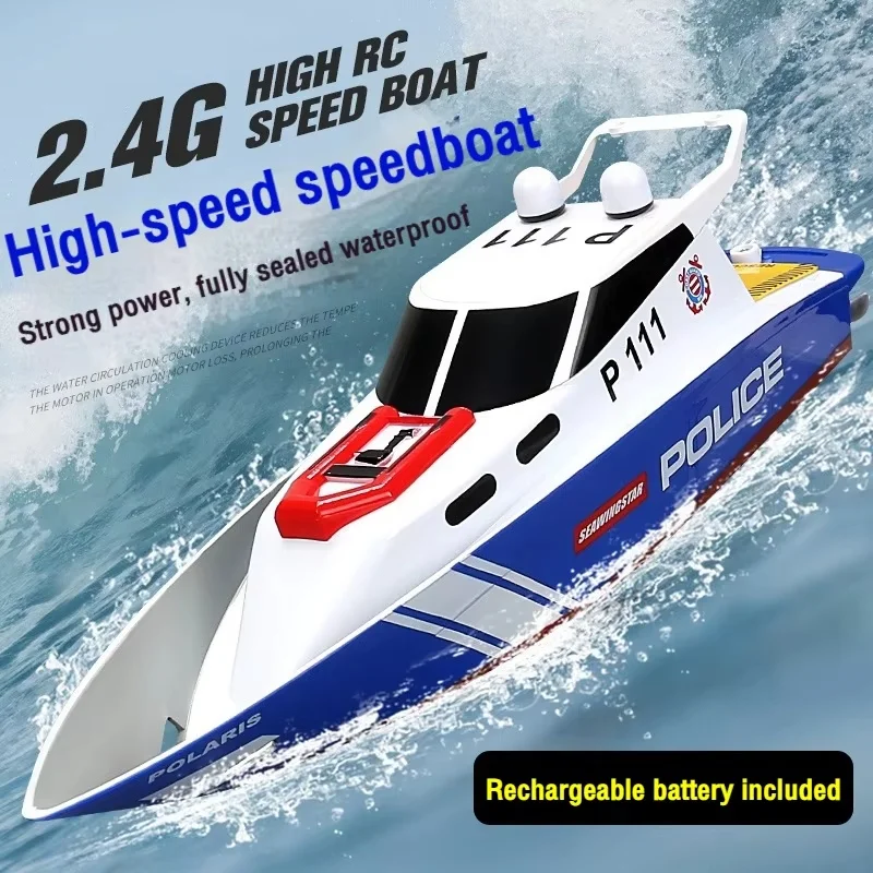 Hot Selling Remote-Controlled Rc Boat High-Speed Speedboat High Horsepower Submersible Ship Model Toy Children'S Toy Gifts
Hot Selling Remote-Controlled Rc Boat High-Speed Speedboat High Horsepower Submersible Ship Model Toy Children'S Toy Gifts