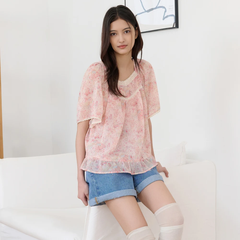 Mimifafa Island Pure Original 26 New Gradient Color Embroidery Delicate Hook Flower Small Shirt Women's Lace Shirt
Mimifafa Island Pure Original 26 New Gradient Color Embroidery Delicate Hook Flower Small Shirt Women's Lace Shirt
