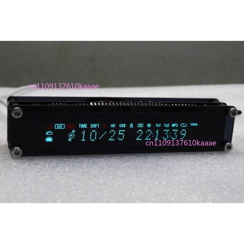 Vacuum Fluorescent Display VFD Clock Retro Clock, Tabletop Ornament
Vacuum Fluorescent Display VFD Clock Retro Clock, Tabletop Ornament