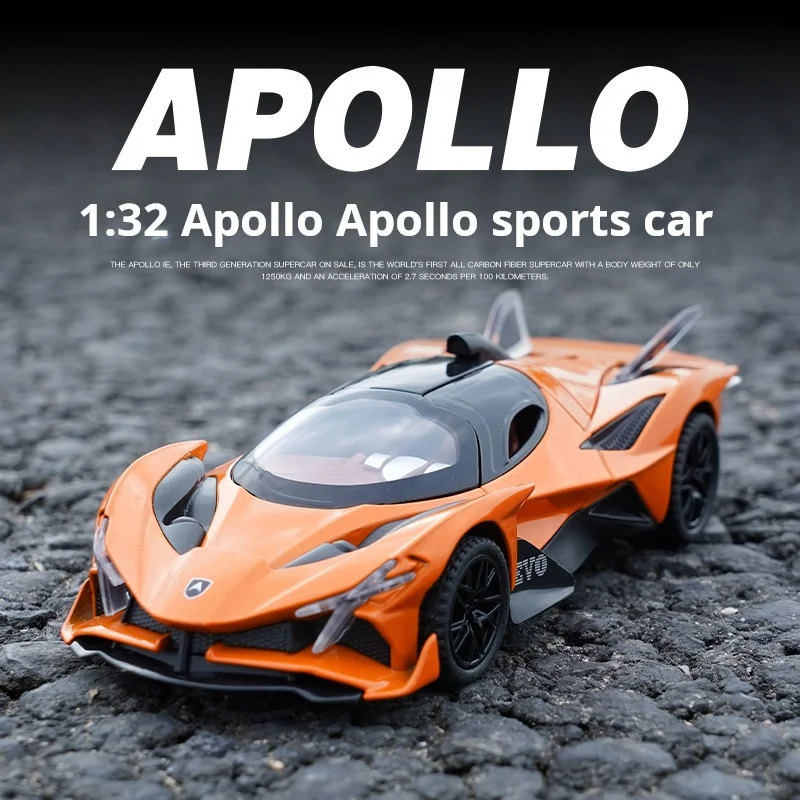 1:32 Apollo Evo God of the Sun exquisite simulation alloy Super Car Model Boys Toy Pull Back Collectible Ornament Decoration
1:32 Apollo Evo God of the Sun exquisite simulation alloy Super Car Model Boys Toy Pull Back Collectible Ornament Decoration