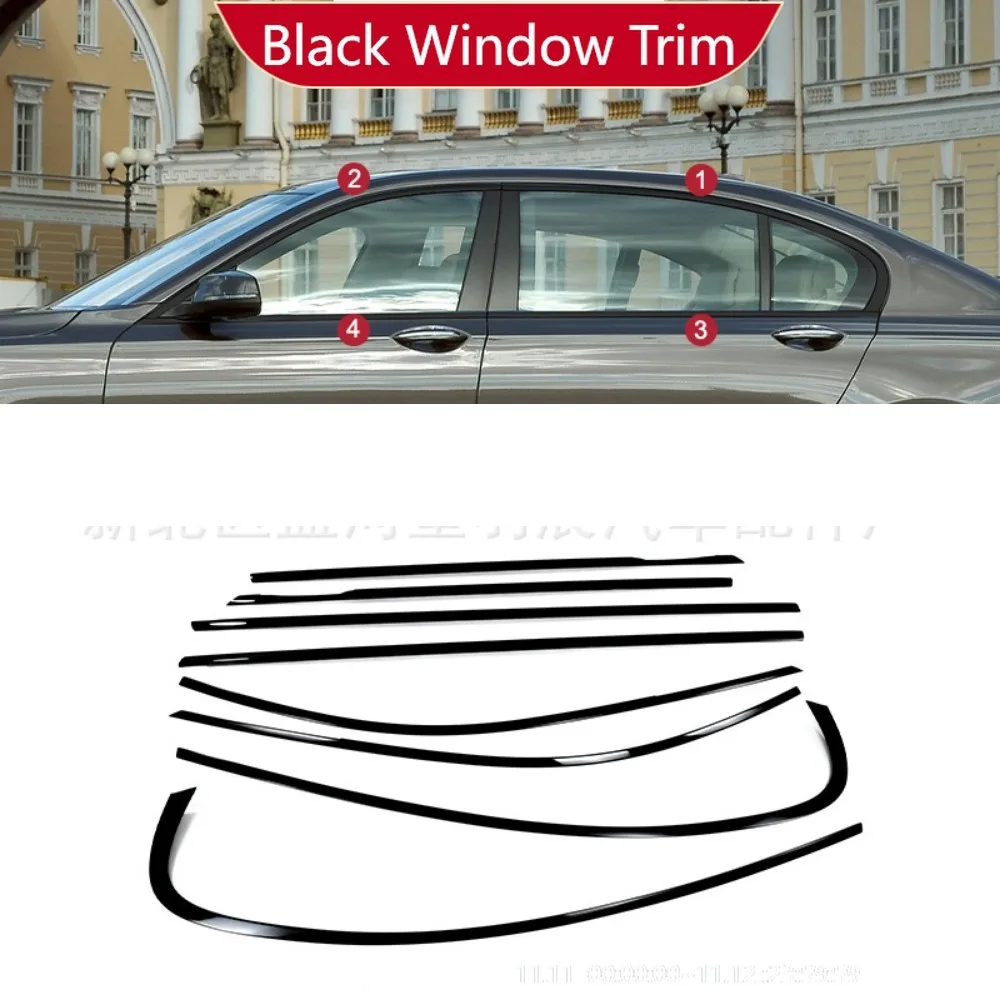 For BMW 7 Series LWB 2009-2025 Year Windows Trim Chrome Black Warrior Style Molding Body Kit Accessories
For BMW 7 Series LWB 2009-2025 Year Windows Trim Chrome Black Warrior Style Molding Body Kit Accessories