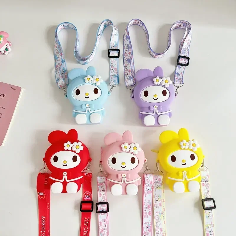 Kawaii Sanrio 3D My Melody Silicone Coin Purse Children's Crossbody Bags Storage Earphone Bag Cartoon Bag Size13.5*9*5 Cm
Kawaii Sanrio 3D My Melody Silicone Coin Purse Children's Crossbody Bags Storage Earphone Bag Cartoon Bag Size13.5*9*5 Cm