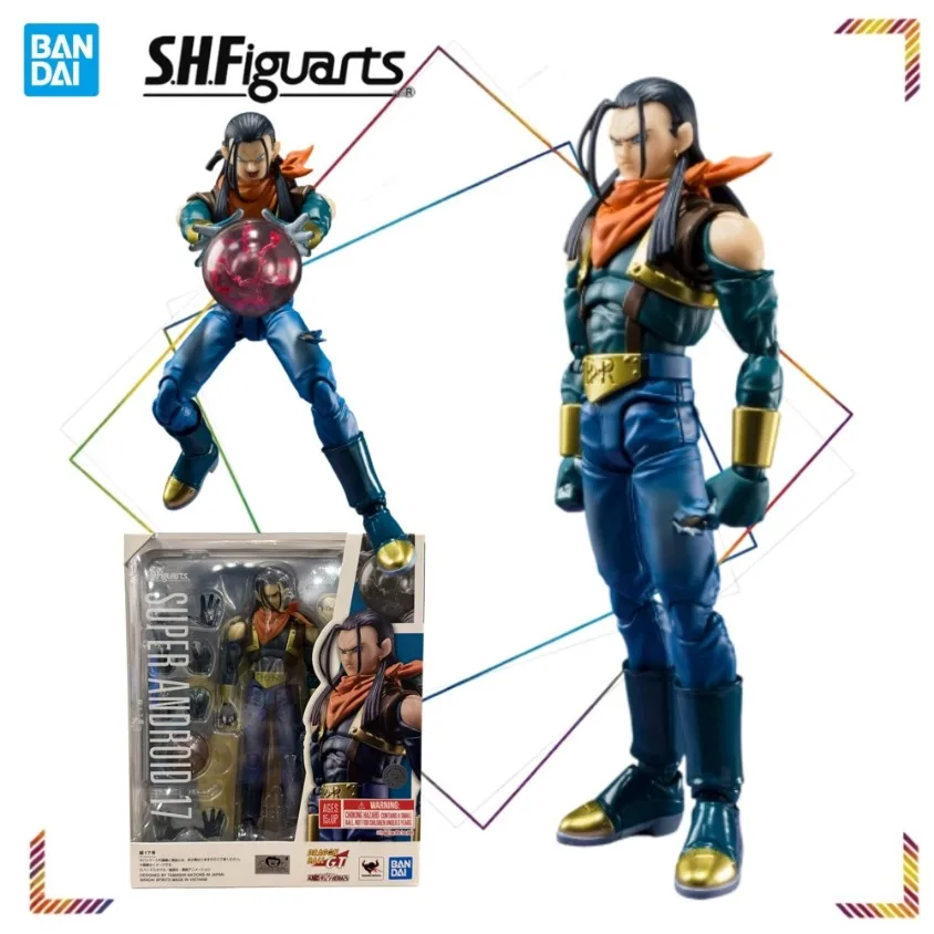 BANDAI S.H.Figuarts Super Android 17 Action Figures Dragon Ball GT Anime Collection Model Gift Toy for Fans
BANDAI S.H.Figuarts Super Android 17 Action Figures Dragon Ball GT Anime Collection Model Gift Toy for Fans