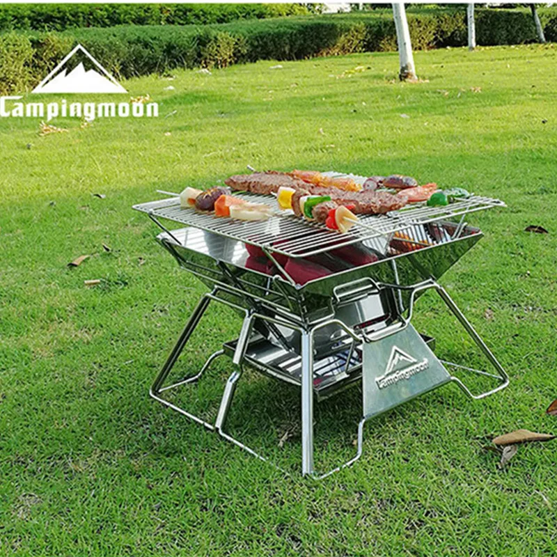 Camping Picnic BBQ Grill Campingmoon MT-2 Portable Folding Charcoal Stove 2-3 Person
Camping Picnic BBQ Grill Campingmoon MT-2 Portable Folding Charcoal Stove 2-3 Person