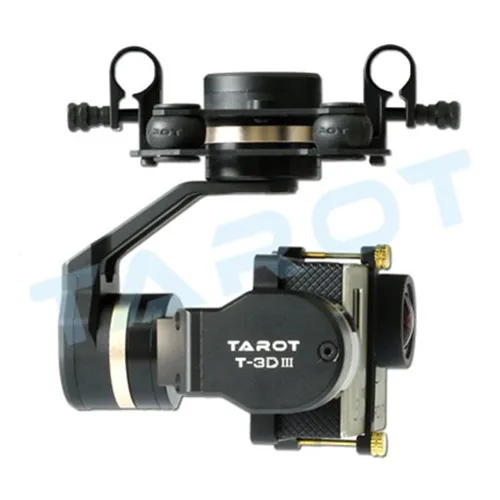 Tarot 3D III Metal CNC 3 Axis Brushless Gimbal PTZ for GOPR 3/3+/4 Camera FPV RC Drone TL3T01 
Tarot 3D III Metal CNC 3 Axis Brushless Gimbal PTZ for GOPR 3/3+/4 Camera FPV RC Drone TL3T01