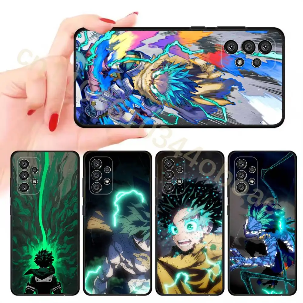 My H-Hero A-Aacademia Deku Phone Case For Samsung Galaxy A13,21s,22,31,32,52,53,71,80,A91 Soft Black Cover
My H-Hero A-Aacademia Deku Phone Case For Samsung Galaxy A13,21s,22,31,32,52,53,71,80,A91 Soft Black Cover
