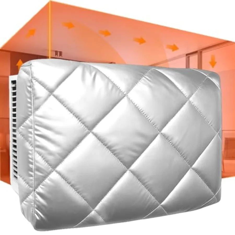 Anti-fall Thickened Window Air Conditioner Cover Inside Silver - Windproof Waterproof Insulated - Universal Window AC Unit Cove
Anti-fall Thickened Window Air Conditioner Cover Inside Silver - Windproof Waterproof Insulated - Universal Window AC Unit Cove