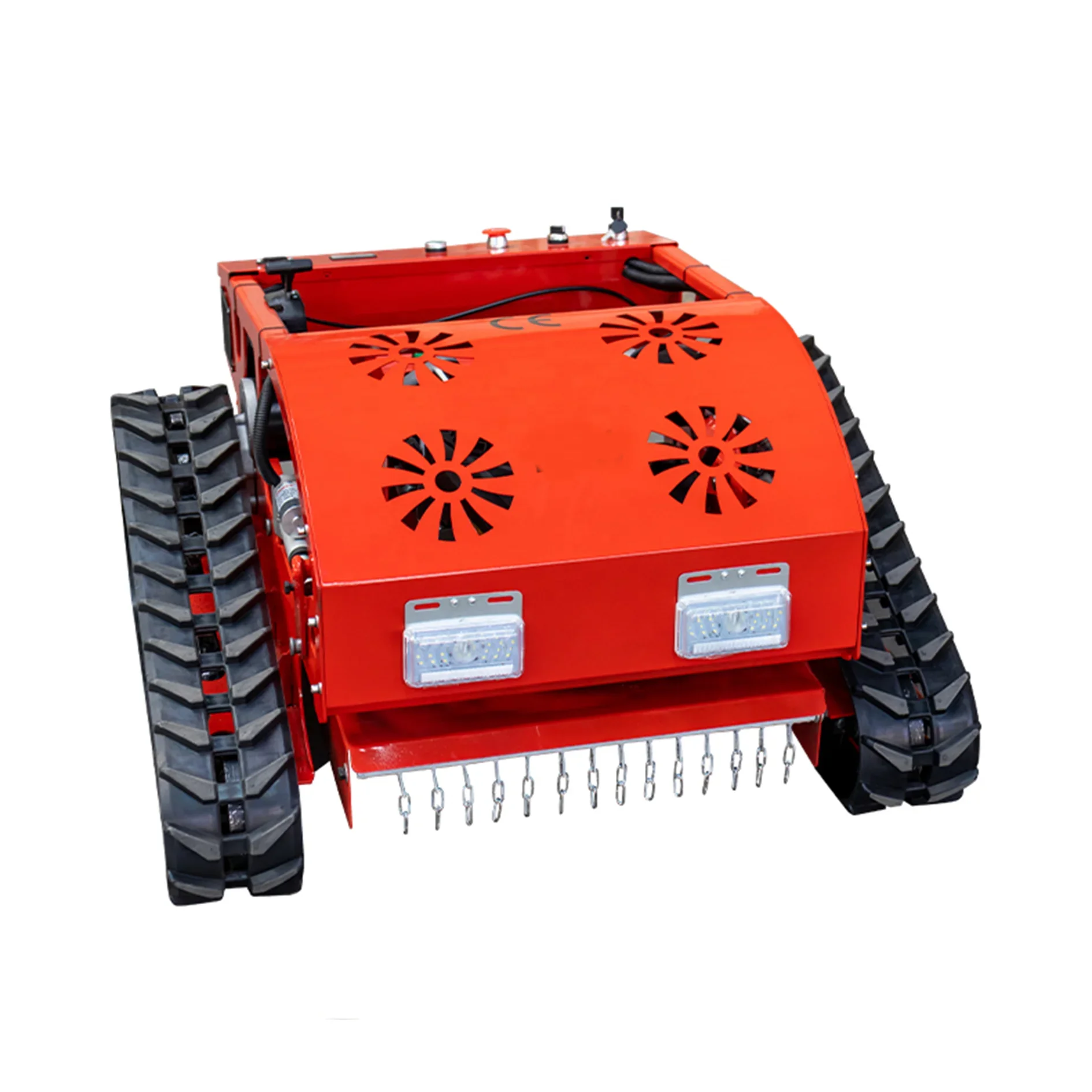 1300-2000 M2/h 7.5hp Remote Control Crawler Lawn Mower EV705 Mini Lawnmower with CE Certification
1300-2000 M2/h 7.5hp Remote Control Crawler Lawn Mower EV705 Mini Lawnmower with CE Certification