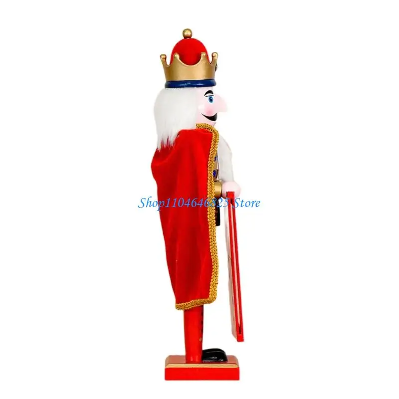 Wooden Nutcrackers Ornament Christmas Decorations Figures Puppet Home Decors
Wooden Nutcrackers Ornament Christmas Decorations Figures Puppet Home Decors