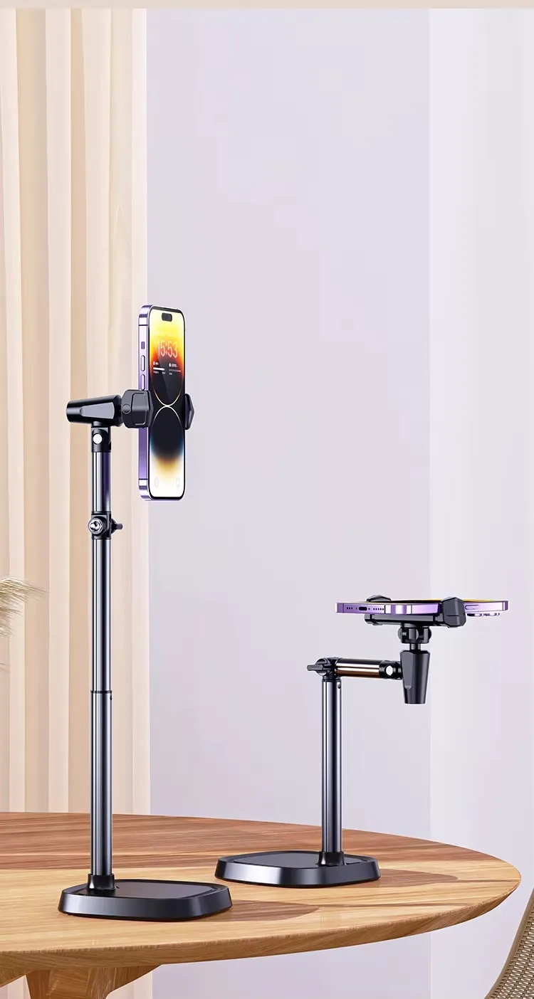 Foldable Phone Holder 360 Degrees Swivel Tilt Mount for Video Recording Cooking Painting - Versatile Phone Stand for All Devices
Foldable Phone Holder 360 Degrees Swivel Tilt Mount for Video Recording Cooking Painting - Versatile Phone Stand for All Devices