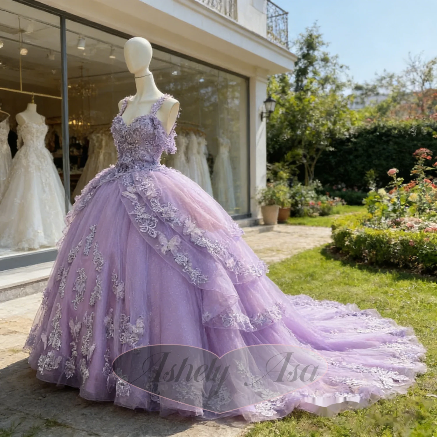 Customized Lilac Princess Quinceanera Dress Spaghetti Strap Appliques Lace Vestidos De 15 Años Sweet 16 14 Party Prom Gown
Customized Lilac Princess Quinceanera Dress Spaghetti Strap Appliques Lace Vestidos De 15 Años Sweet 16 14 Party Prom Gown