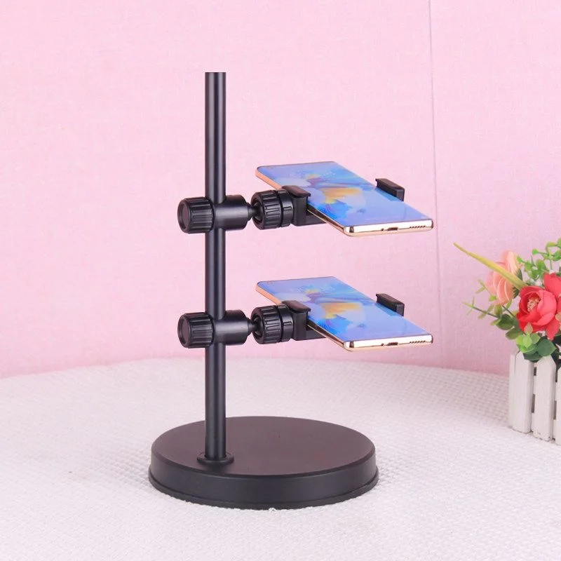 Desktop overhead shooting phone holder, hand broadcast live streaming dedicated, metal weighted shooting
Desktop overhead shooting phone holder, hand broadcast live streaming dedicated, metal weighted shooting