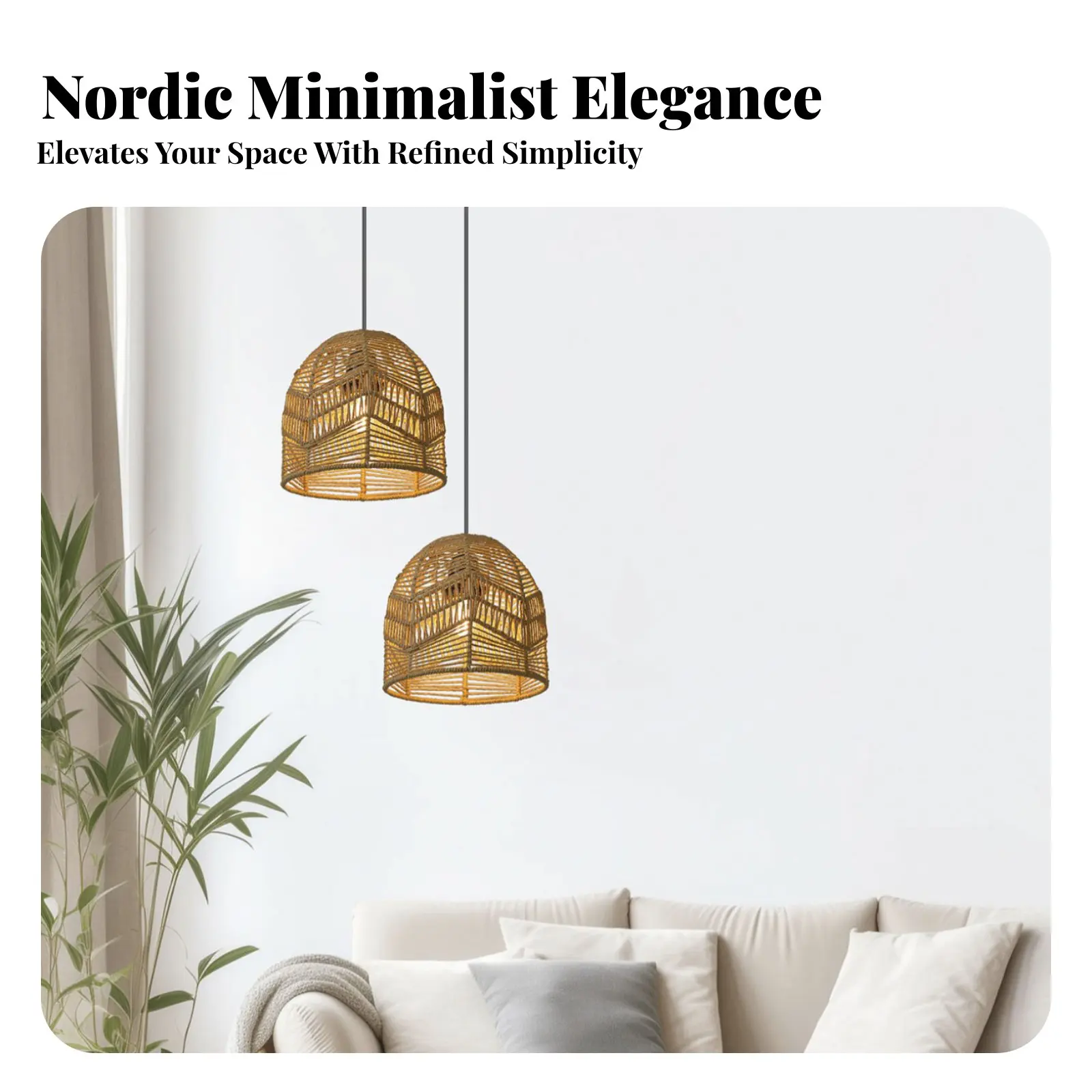 Woven Paper Rope Lampshade Handwoven Woven Lamp Shade Bohemian Brightness Shade Natural Material Boho Wicker Lampshade Hollow
Woven Paper Rope Lampshade Handwoven Woven Lamp Shade Bohemian Brightness Shade Natural Material Boho Wicker Lampshade Hollow
