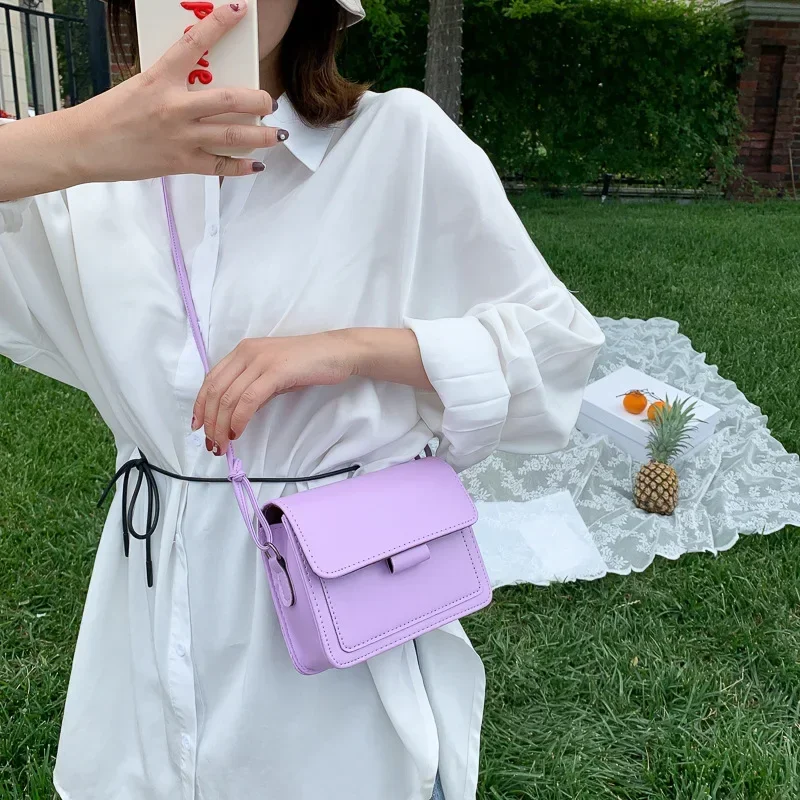 Fashion Brand Women's Small Crossbody Bag Lightweight PU Leather Messenger Bag Flap Handbag Purse Summer Travel Bag for Female
Fashion Brand Women's Small Crossbody Bag Lightweight PU Leather Messenger Bag Flap Handbag Purse Summer Travel Bag for Female
