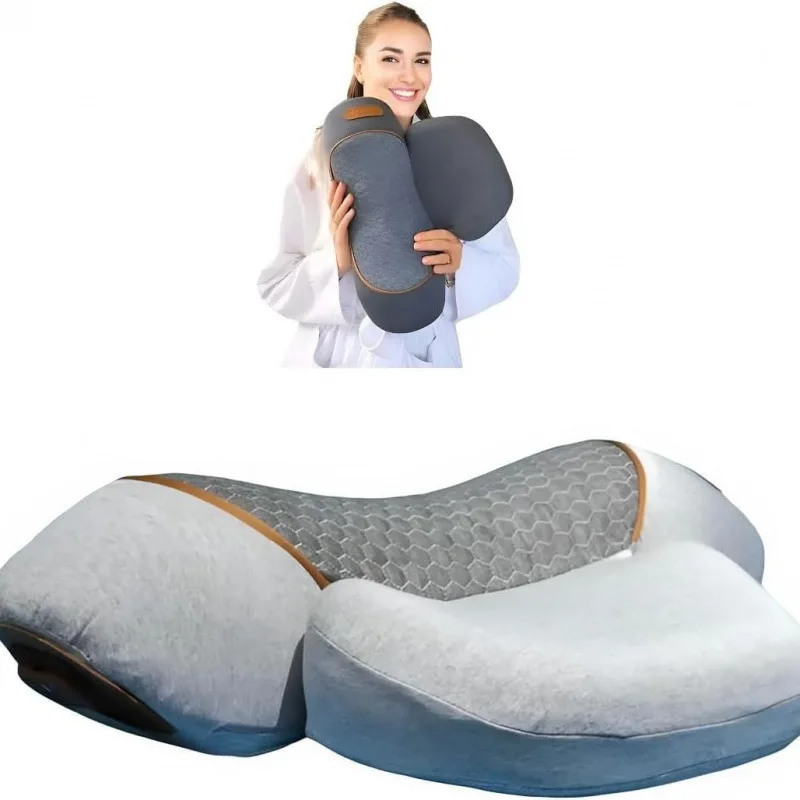 2026 New Fashion 3 in 1 Heated Massage Cylindrical Cervical Pillow for Sleep Spine Repair Non Traction
2026 New Fashion 3 in 1 Heated Massage Cylindrical Cervical Pillow for Sleep Spine Repair Non Traction