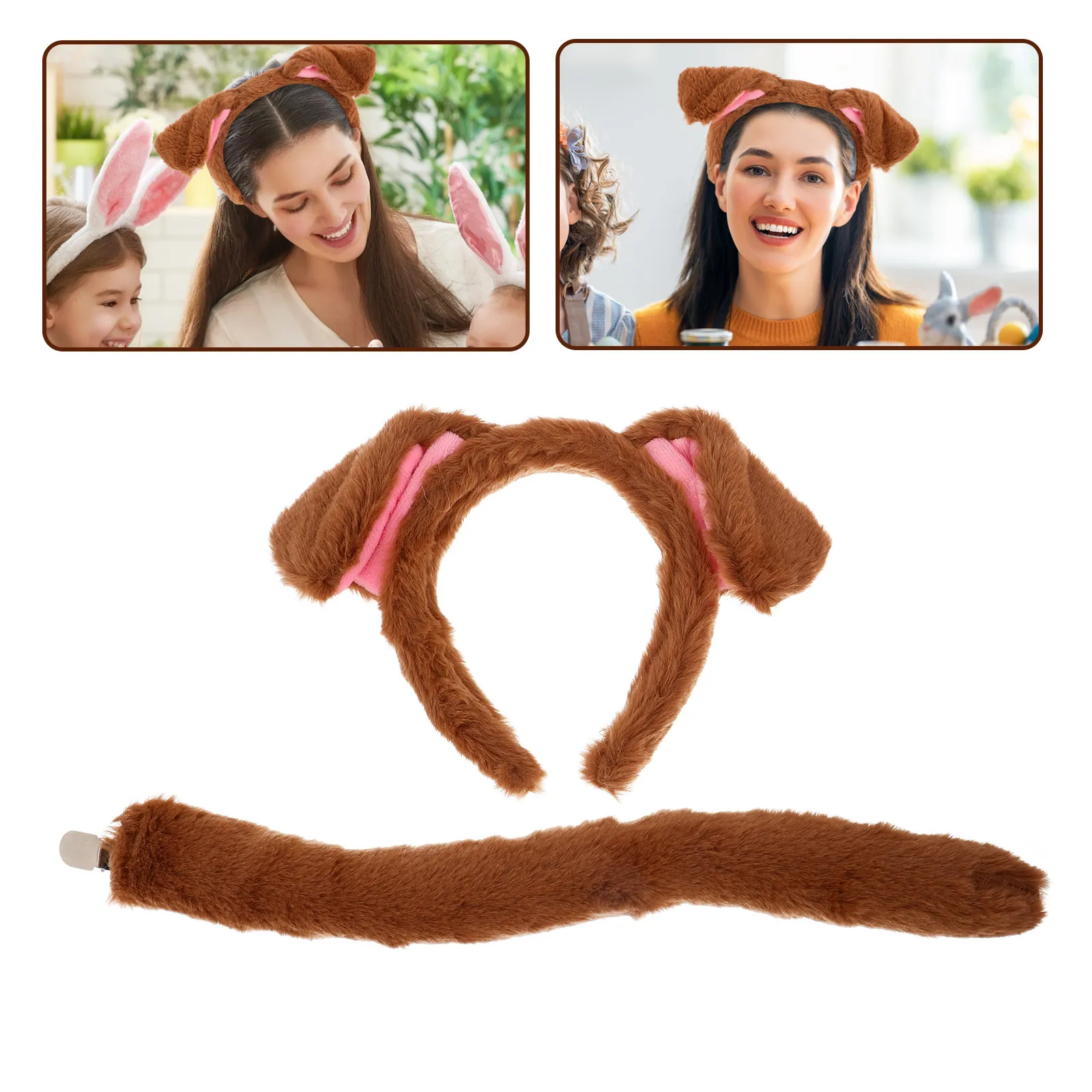 Набор из 1 шт. — ободок для волос с ушками животных, мягкий, удобный, эластичный, подходит для детей и взрослых, аксессуар для костюма на вечеринку
Набор из 1 шт. — ободок для волос с ушками животных, мягкий, удобный, эластичный, подходит для детей и взрослых, аксессуар для костюма на вечеринку
