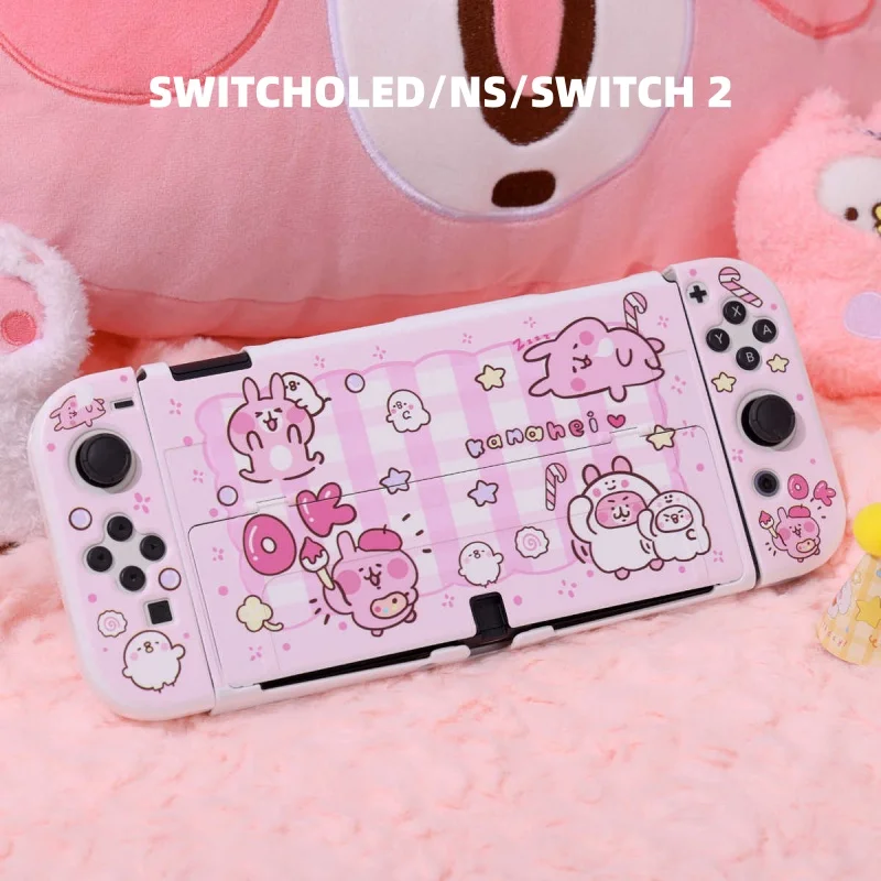 Оригинальный защитный чехол Switch2 с рисунком на заказ, милый розовый кролик Switcholed/Ns, защитный чехол, периферийные устройства для игр в стиле аниме
Оригинальный защитный чехол Switch2 с рисунком на заказ, милый розовый кролик Switcholed/Ns, защитный чехол, периферийные устройства для игр в стиле аниме