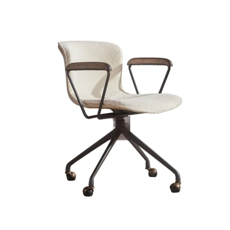 Wheeled study swivel chair home sedentary comfortable office study chair restaurant
Wheeled study swivel chair home sedentary comfortable office study chair restaurant