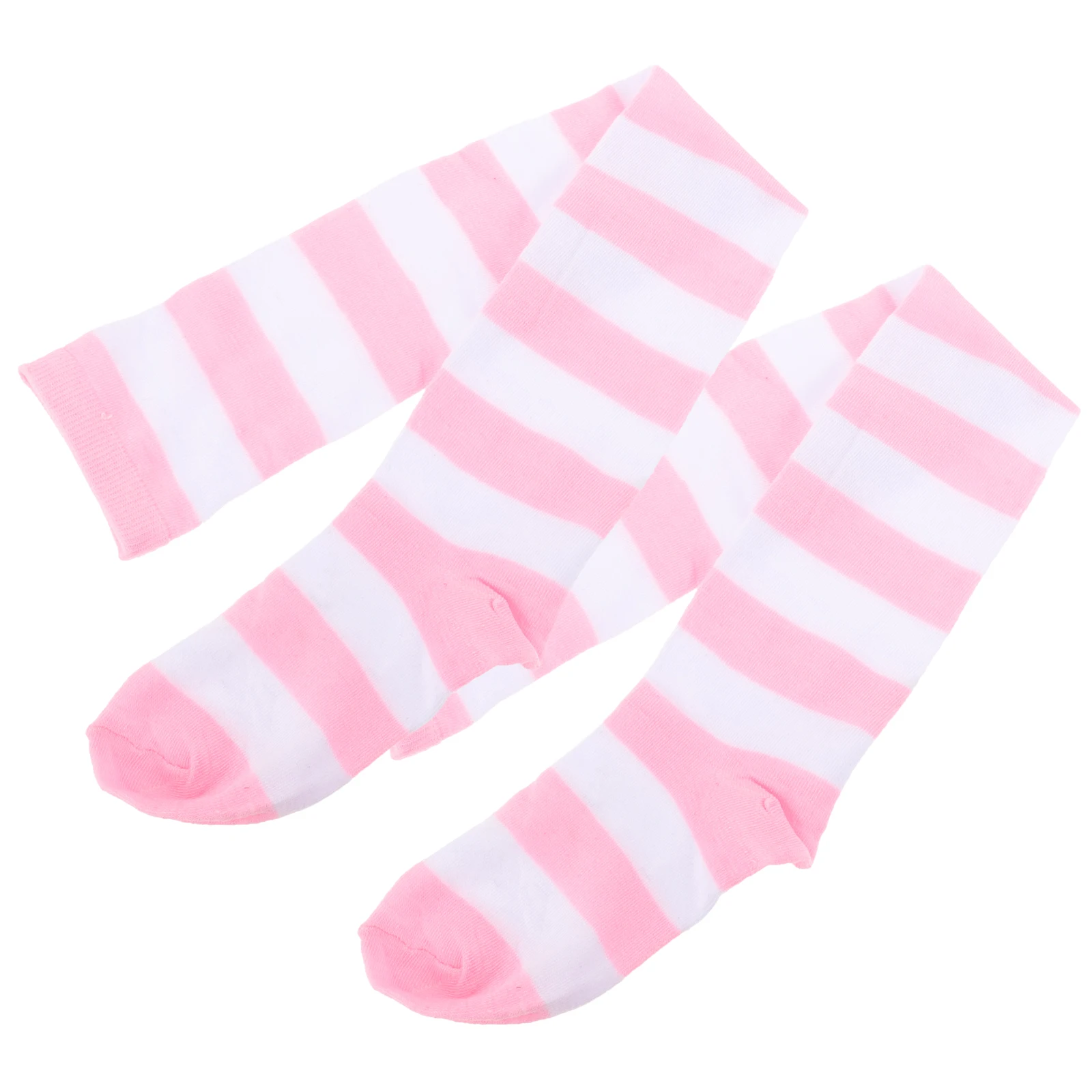 White Wide Striped Thigh High Stockings Over Knee Socks Women Trendy Polyester Costume Party Cosplay
White Wide Striped Thigh High Stockings Over Knee Socks Women Trendy Polyester Costume Party Cosplay