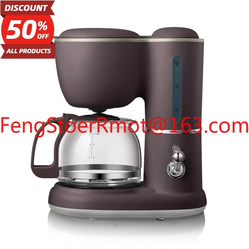 KFJ-A06Q1 Coffee Machine Drip Filter Household Small Multifunctional Mini Glass Tea Pot
KFJ-A06Q1 Coffee Machine Drip Filter Household Small Multifunctional Mini Glass Tea Pot