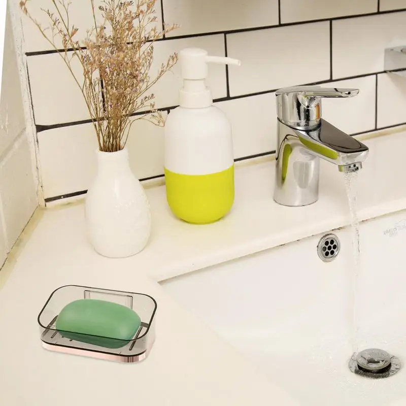 Soap Dish Transparent Soap Holder Shower Shower Soap Dish Soap Holder Shower Bathroom Soap Holder With Double-Layer Drain For
Soap Dish Transparent Soap Holder Shower Shower Soap Dish Soap Holder Shower Bathroom Soap Holder With Double-Layer Drain For