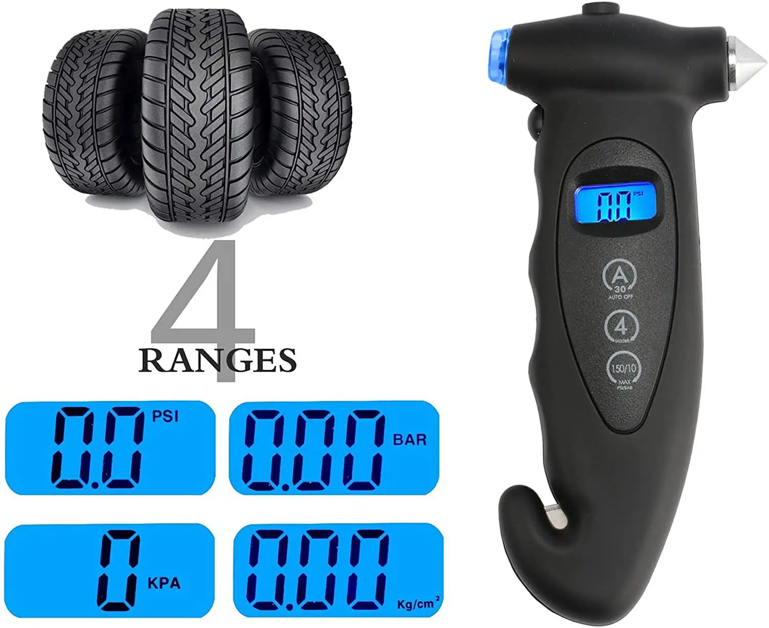 Brand New Car Tire Pressure Gauge High Precision Digital Backlight Auto Tyre Pressure Meter Tester Detect for Truck Motor Bicycl
Brand New Car Tire Pressure Gauge High Precision Digital Backlight Auto Tyre Pressure Meter Tester Detect for Truck Motor Bicycl