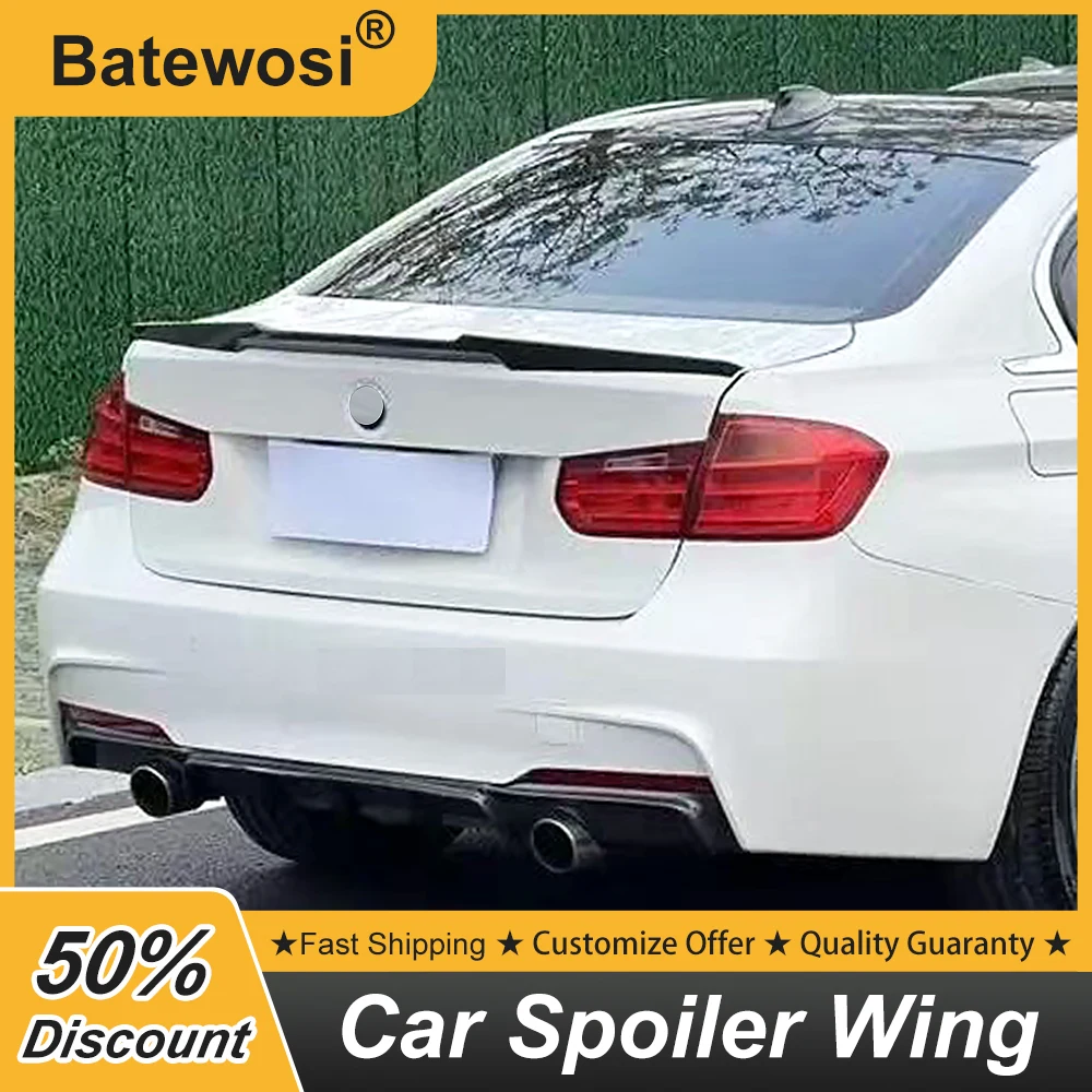 For BMW 3 Series F30 318i 320i 320d 330d M340d 2012-19 Rear Trunk Lid Car Spoiler Ducktail Wing M4 Style Painted Varied Color
For BMW 3 Series F30 318i 320i 320d 330d M340d 2012-19 Rear Trunk Lid Car Spoiler Ducktail Wing M4 Style Painted Varied Color