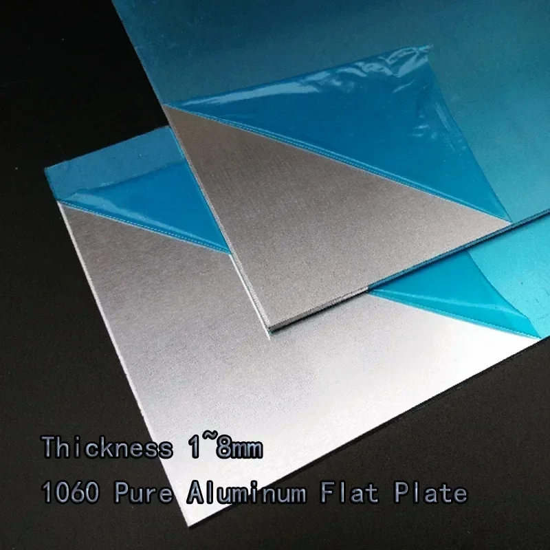 1Pc 1060 Pure Aluminum Flat Sheet Aluminum Plate Thickness 1mm/2mm/3mm/5mm/8mm CNC Metal Plate Can Customizable
1Pc 1060 Pure Aluminum Flat Sheet Aluminum Plate Thickness 1mm/2mm/3mm/5mm/8mm CNC Metal Plate Can Customizable
