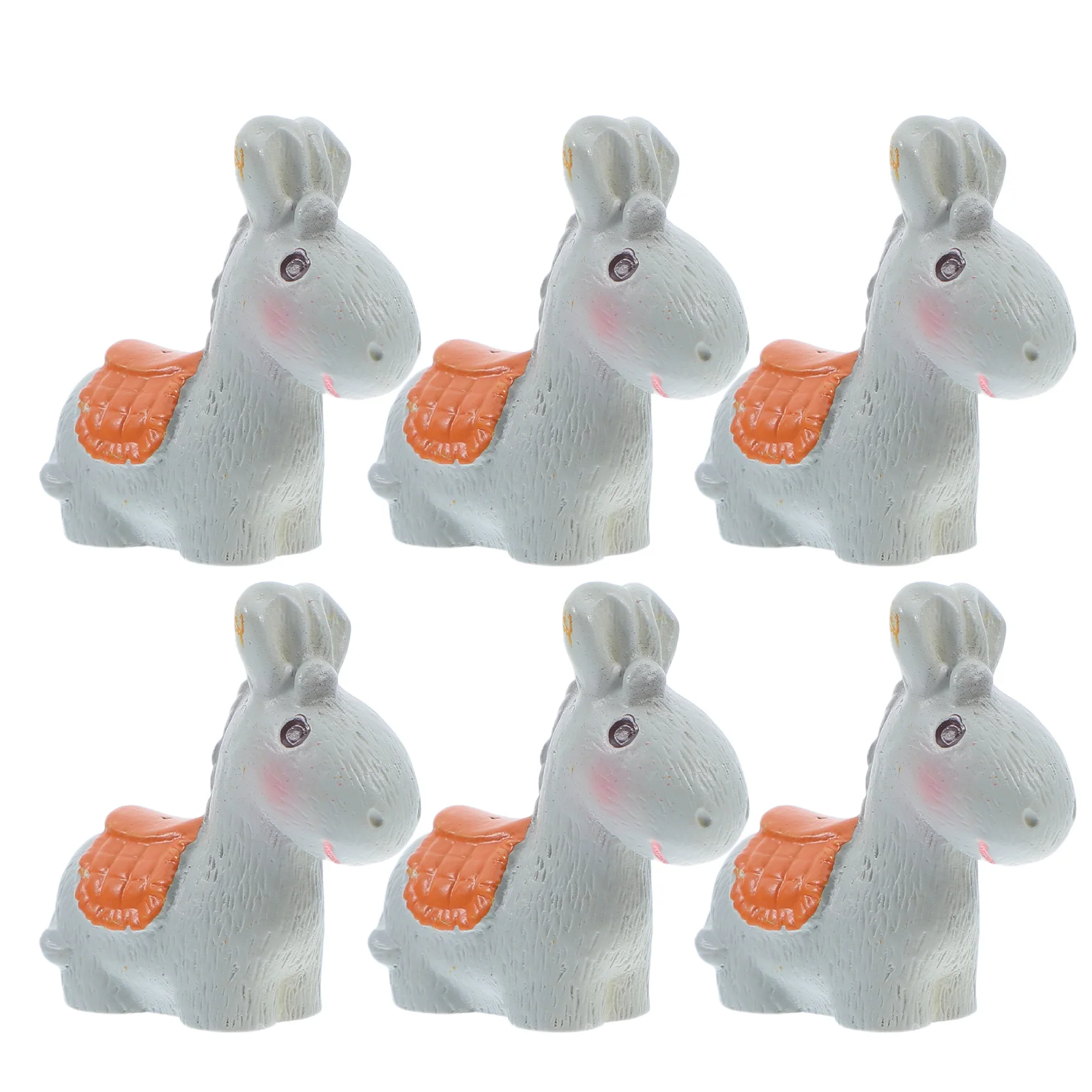 6 Pcs Little Donkey Ornaments Statue Mini Landscape Animals Garden Miniature Figurines Decorate
6 Pcs Little Donkey Ornaments Statue Mini Landscape Animals Garden Miniature Figurines Decorate
