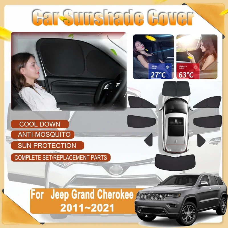 Анти-УФ-затенение окна автомобиля для Jeep Grand Cherokee WK2 2011 ~ 2021, затенение окна автомобиля, защита от солнца, роскошные солнцезащитные козырьки, аксессуары
Анти-УФ-затенение окна автомобиля для Jeep Grand Cherokee WK2 2011 ~ 2021, затенение окна автомобиля, защита от солнца, роскошные солнцезащитные козырьки, аксессуары