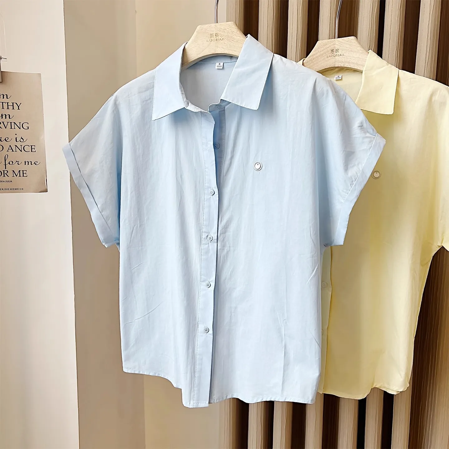 Blue ort Sve Women's irt Thin Loose Fit Summer 2025 New Sle Versatile Slimming High-End Feel Top Quali Blouse
Blue ort Sve Women's irt Thin Loose Fit Summer 2025 New Sle Versatile Slimming High-End Feel Top Quali Blouse