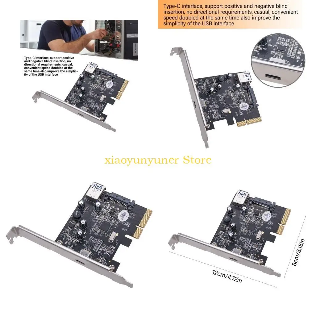 P9JB PCIE 4X To USB 3.1 Adapter Card 10Gbps Efficient Data Transfer Backward Compatibles USB 2.0 Devices
P9JB PCIE 4X To USB 3.1 Adapter Card 10Gbps Efficient Data Transfer Backward Compatibles USB 2.0 Devices