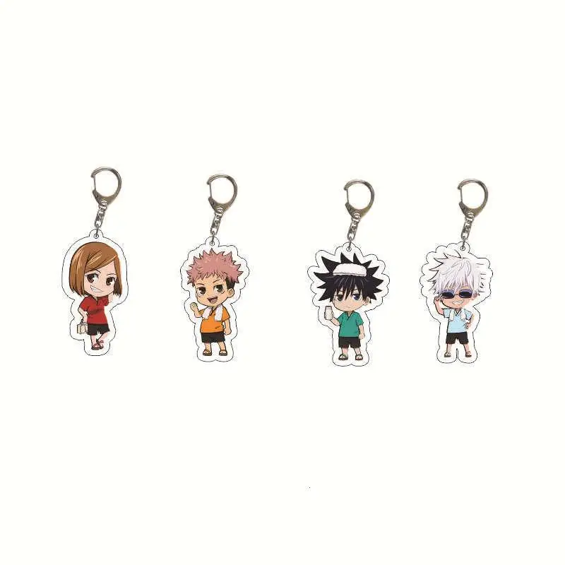 Jujutsu Kaisen Fushiguro Megumi Satoru Gojo Cosplay Acrylic Keychain Cute Cartoon Keyring Widget Delicacy Anime Q Version Gift
Jujutsu Kaisen Fushiguro Megumi Satoru Gojo Cosplay Acrylic Keychain Cute Cartoon Keyring Widget Delicacy Anime Q Version Gift