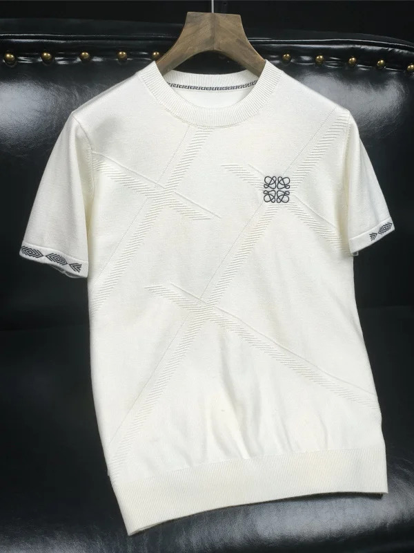 White round Ne ort Sve Knitted Sweater Men's Casual Slim Fit Embroidered Wool Blend Comfortable Breathable Base Layer
White round Ne ort Sve Knitted Sweater Men's Casual Slim Fit Embroidered Wool Blend Comfortable Breathable Base Layer